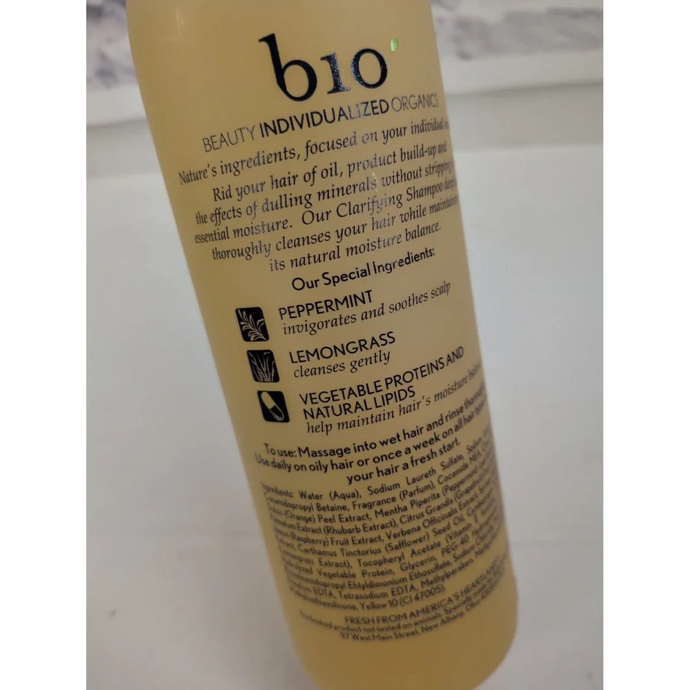 NEW RARE⭐️Bath & Body Works Bio Clarifying Shampoo Peppermint Lemongrass 12oz